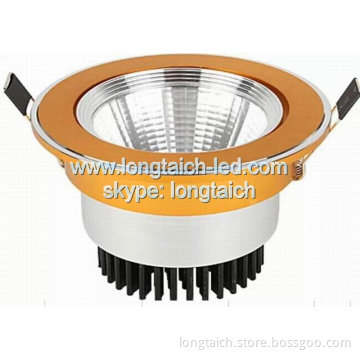 10W COB LED Ceiling Light with Aluminum Housing, High Luminous Flux and Good Heat Dissipation